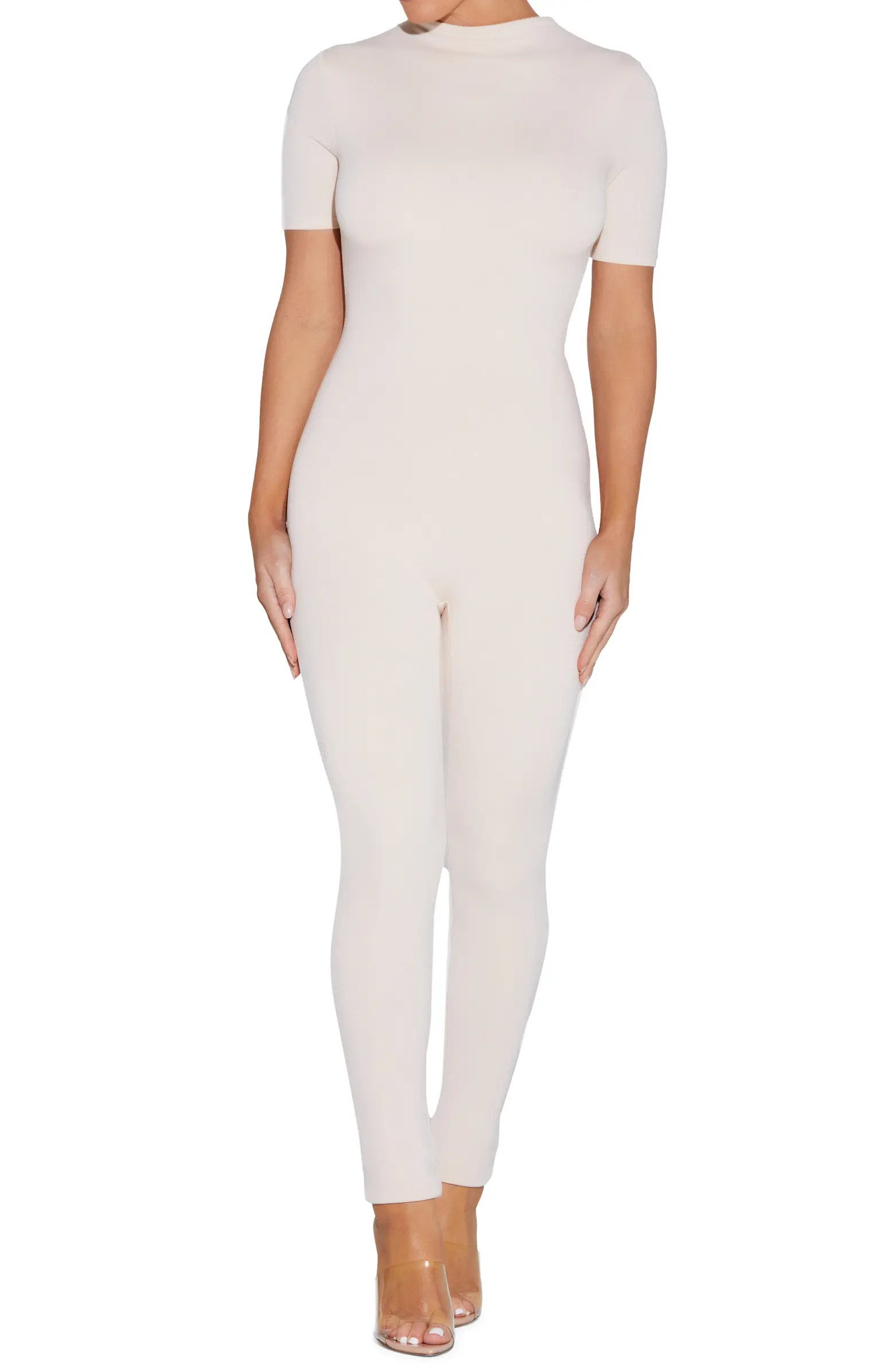 Sweet T Funnel Neck Jumpsuit | Nordstrom