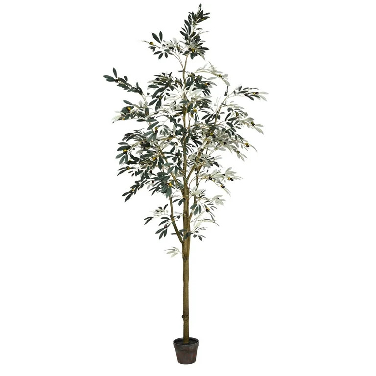 Vickerman 8' Artificial Potted Olive Tree. | Walmart (US)