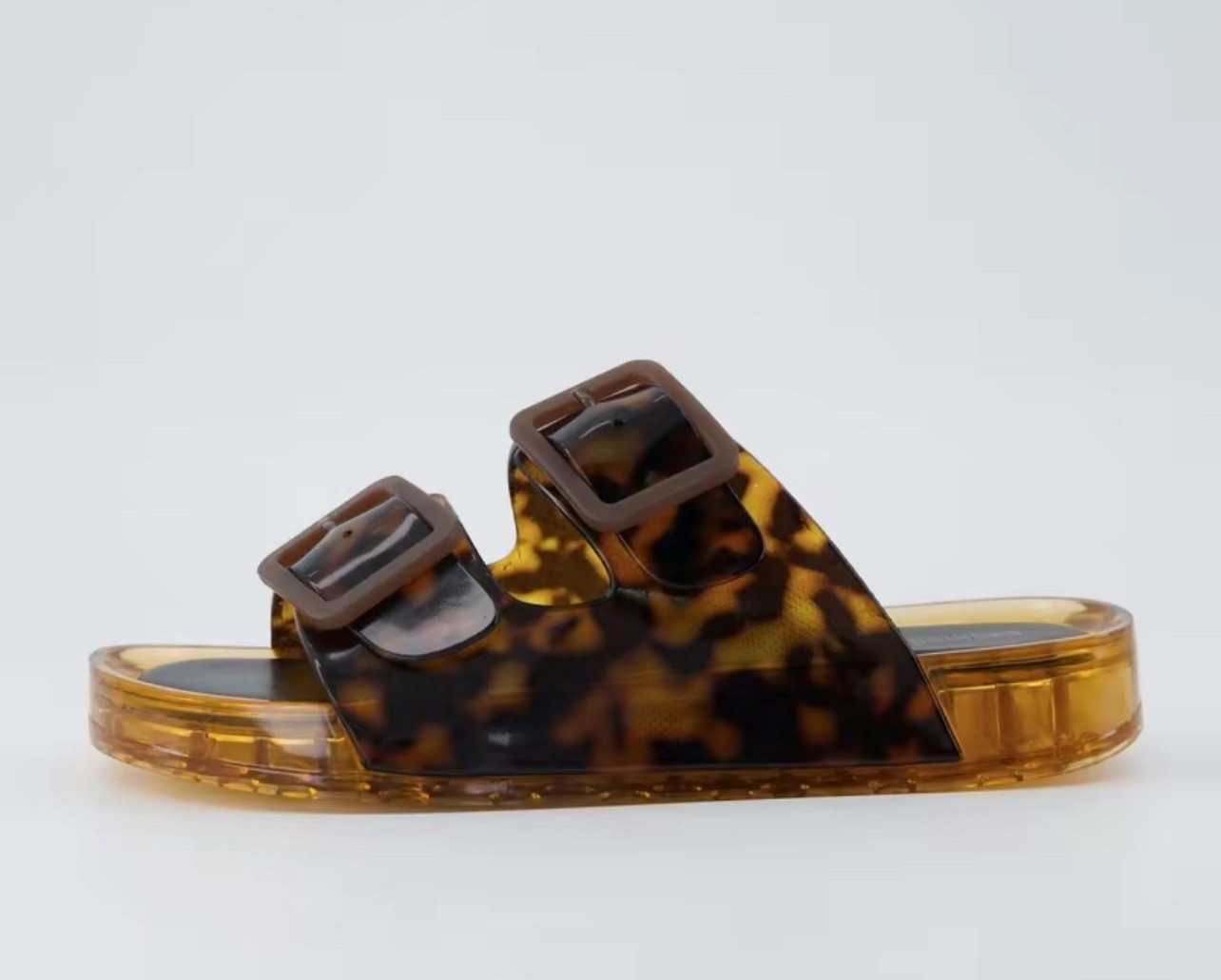 Women's Julio Jelly Double-Band Jelly Footbed Sandals