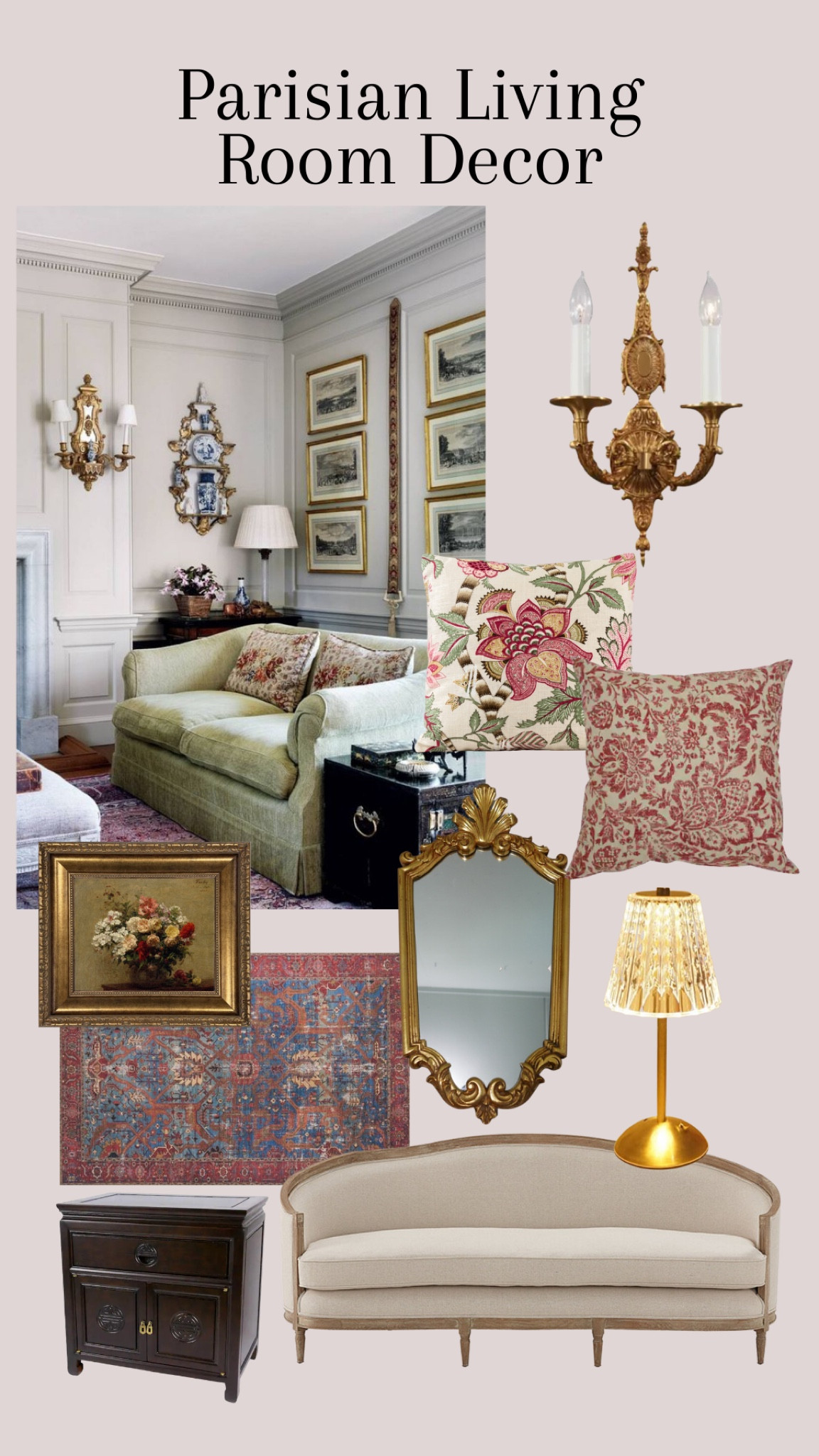 Parisian Living Room Decor #livingroom #parisiandecor #homedecor

#LTKhome #LTKstyletip #LTKFind