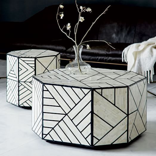 Bone Inlay Side Table | West Elm (US)