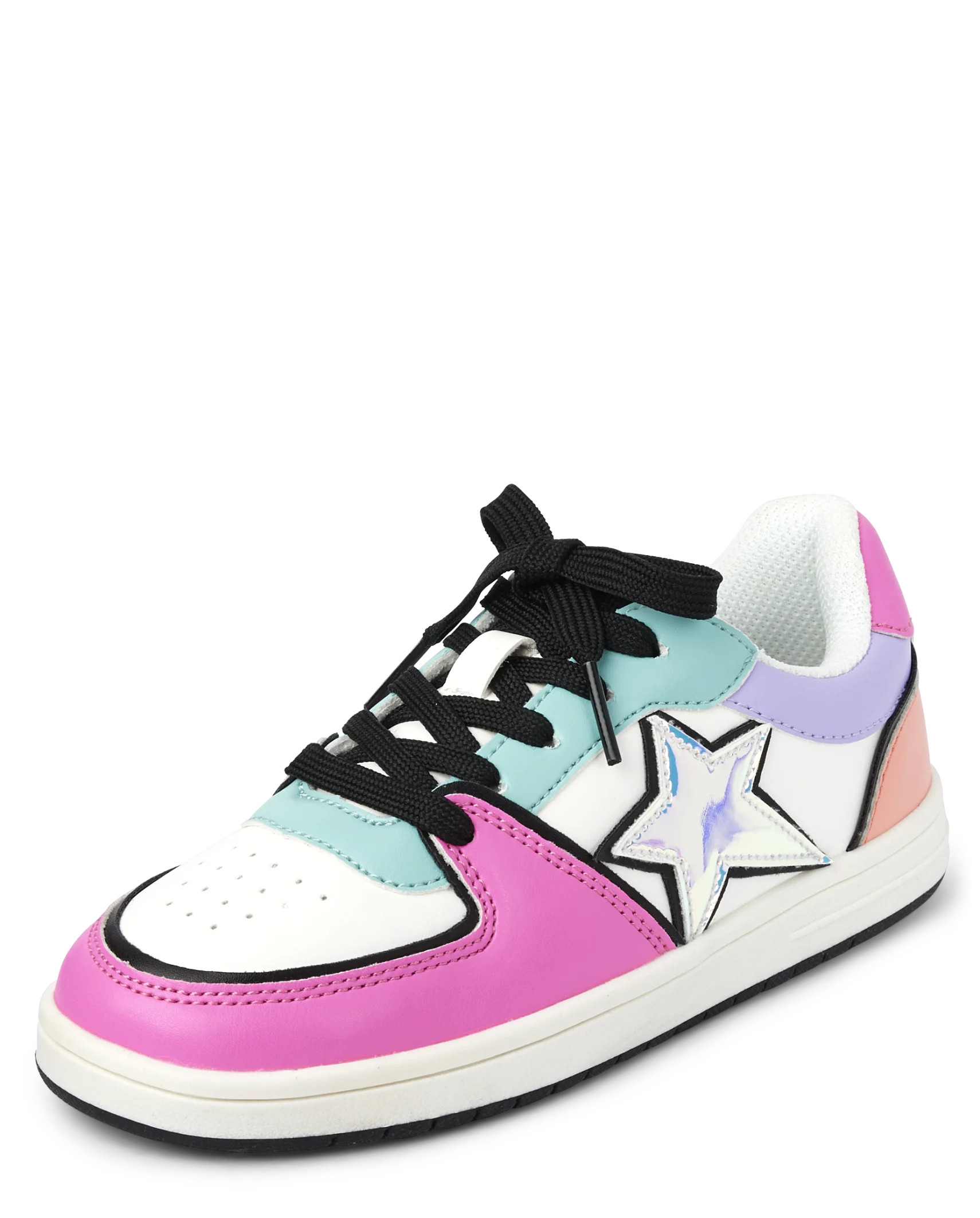 Girls Colorblock Low Top Sneakers - multi clr | The Children's Place