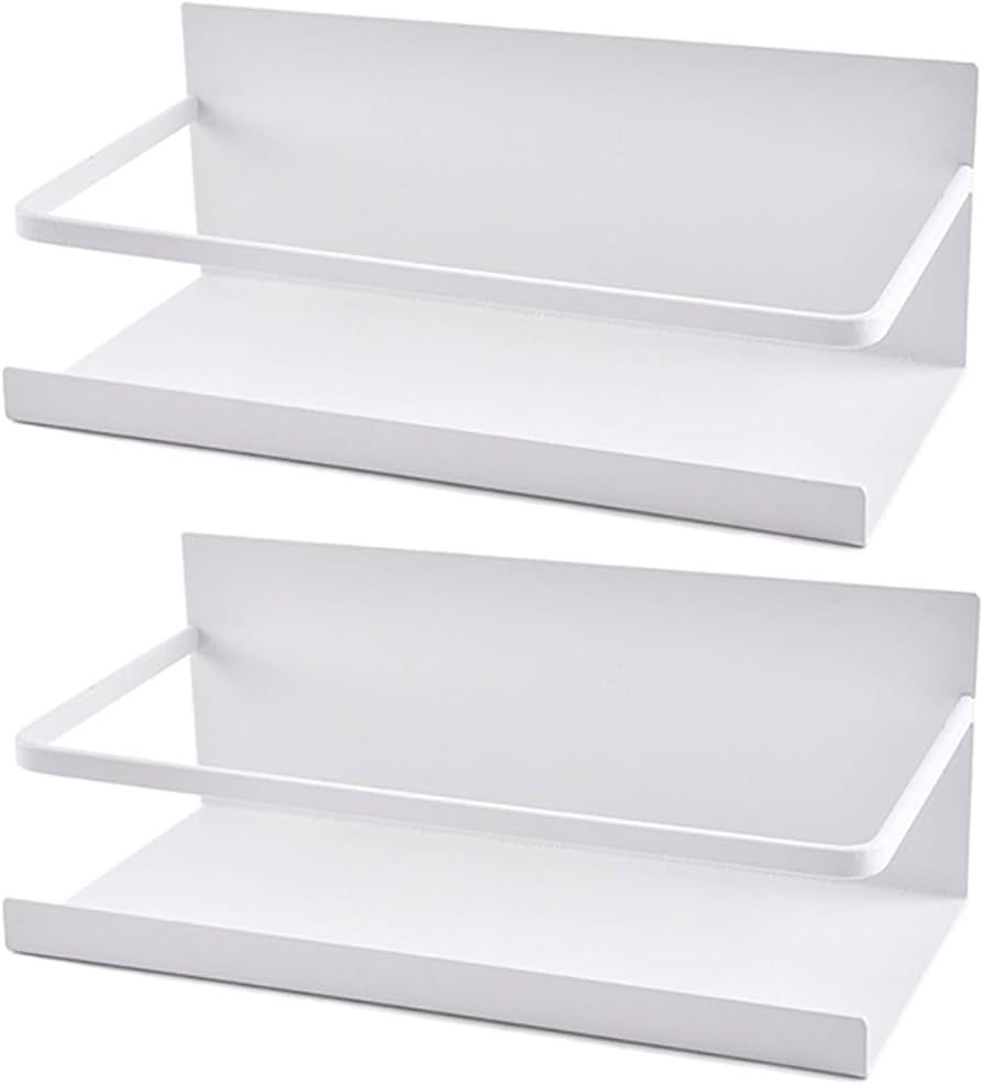 Roysili Spice Rack Magnetic Spice Rack Organizer Durable Magnetic Shelf For Refrigerator For Kitc... | Amazon (US)