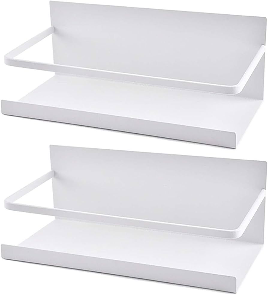Roysili Spice Rack Magnetic Spice Rack Organizer Durable Magnetic Shelf For Refrigerator For Kitc... | Amazon (US)