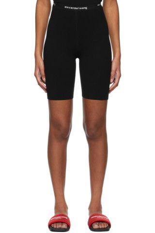 Black Logo Bike Shorts | SSENSE