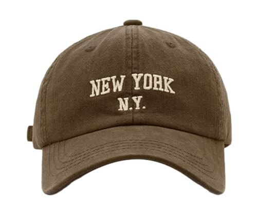 Top Baseball Caps for Women-Men Outdoor Baseball Hats New York Golf Sports Hat Curved-Brim UV Pro... | Amazon (US)