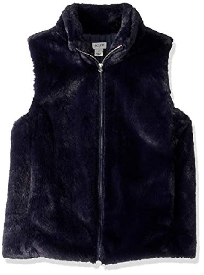J.Crew Mercantile Women's Faux Fur Vest | Amazon (US)
