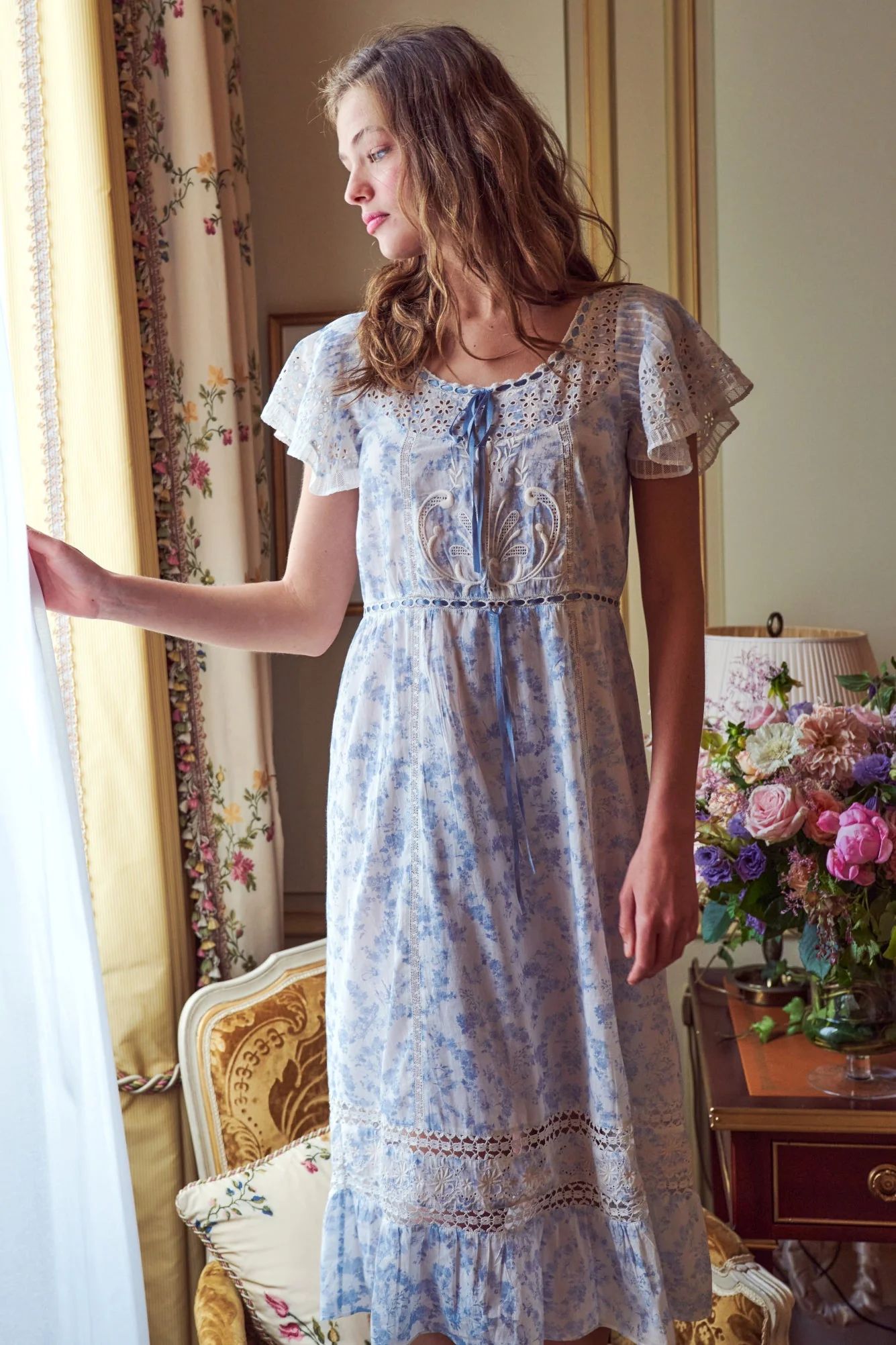Madeline Midi Dress | LOVESHACKFANCY