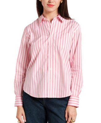 Frances Valentine Perfect Button Down Stripe Top  | Bloomingdale's Women | Bloomingdale's (US)