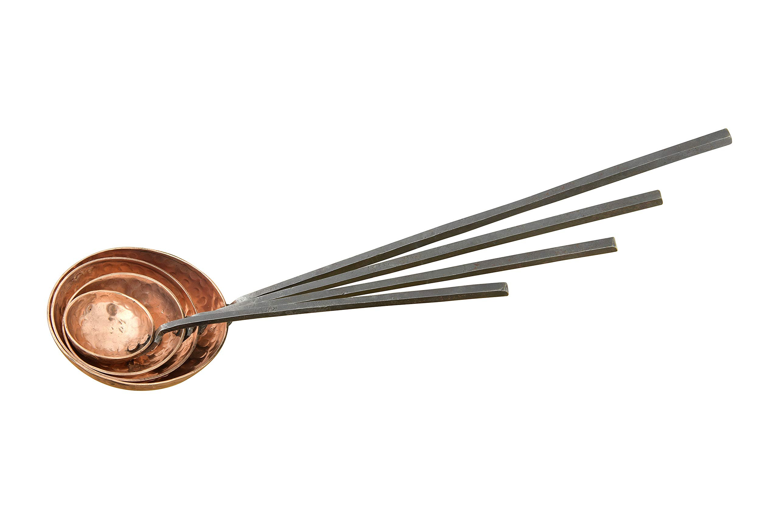 Creative Co-Op Farmhouse Textured Copper Ladles with Metal Handles, Set of 4 Sizes in Drawstring ... | Amazon (CA)