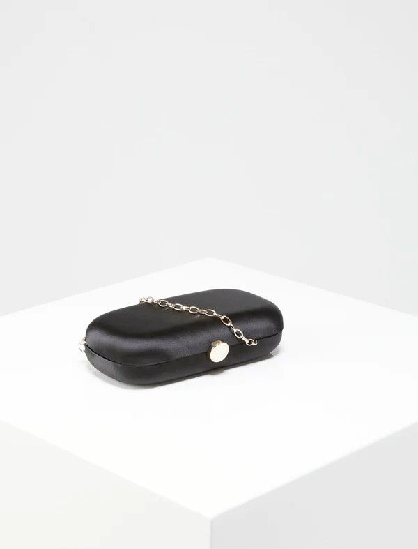Eva Minaudiere Evening Clutch - Black | BCBG Max Azria 