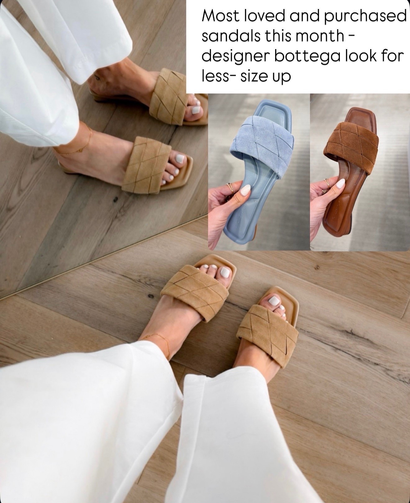 these sandals have easily been one of the most loved finds lately. such a good designer inspired look without the designer price tag, and they go with everything

designer look for less, woven sandals, spring sandals, summer sandals, neutral sandals, affordable fashion, casual chic style, everyday sandals, vacation style, trendy sandals, designer inspired, fashion finds, comfy sandals, spring fashion, summer outfit essentials

#LTKootd #LTKSeasonal