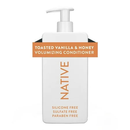 Native Limited Edition Volumizing Conditioner Toasted Vanilla and Honey 16.5 oz | Walmart (US)