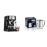 De'Longhi Stilosa Manual Espresso Machine, Latte & Cappuccino Maker & Stainless Steel Milk Frothing  | Amazon (US)