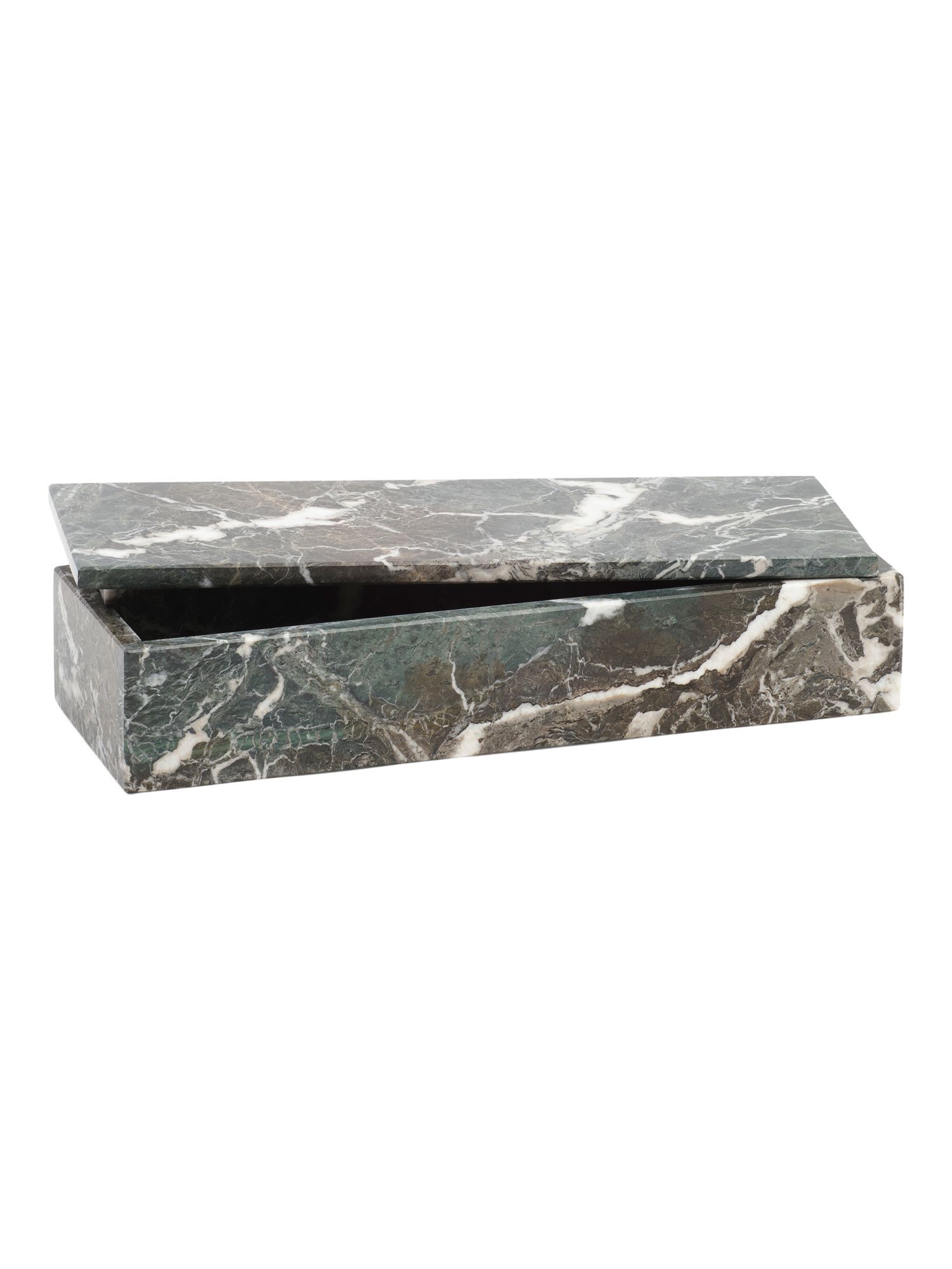 14x5x3 Marble Decorative Box | Marshalls