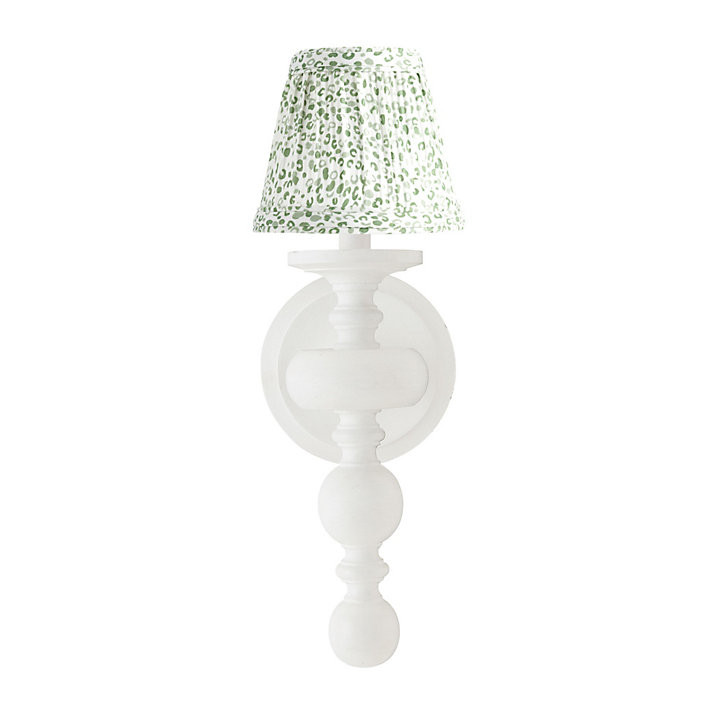 Peyton 1 Light Wood Sconce & Carved Mango Detail with Shade Options | Ballard Designs, Inc.