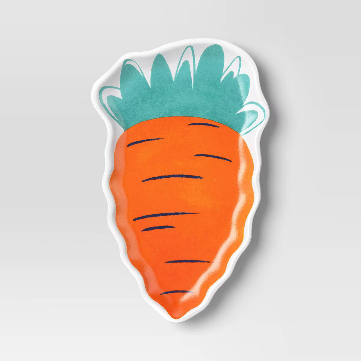 5.6" Melamine Figural Carrot Dinner Plate - Room Essentials™ | Target