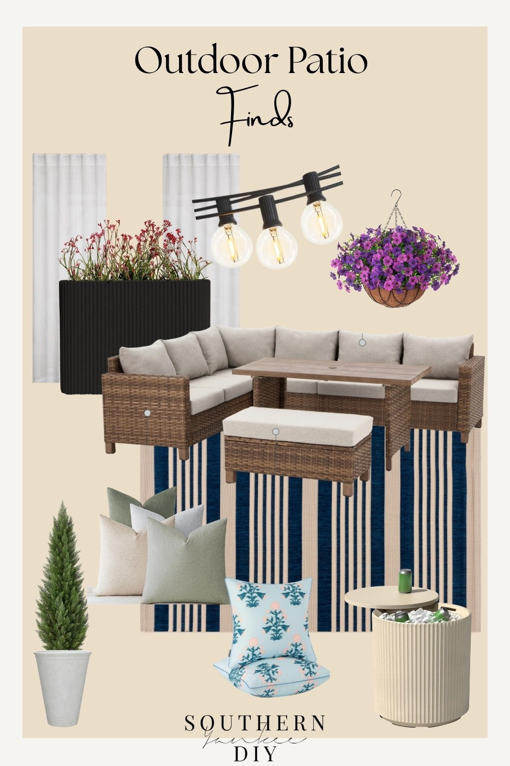 Outdoor patio finds on a budget 

#LTKSeasonal #LTKSaleAlert #LTKHome