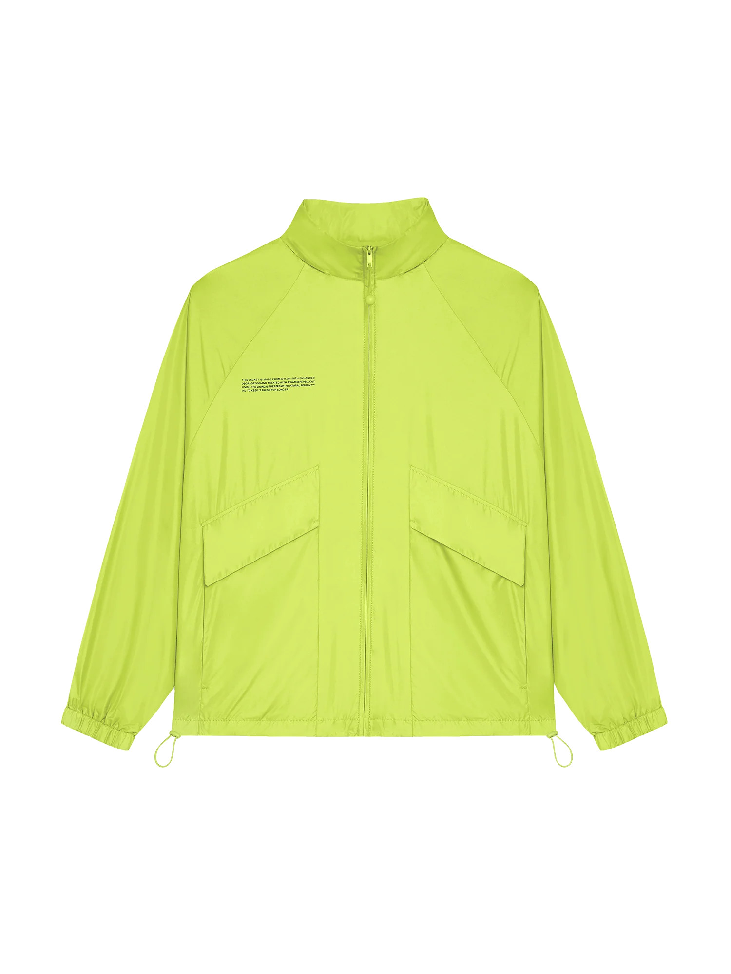 Enhanced Degradation Nylon Jacket - Lime Green - Pangaia | The Pangaia (EU, UK, AUS)