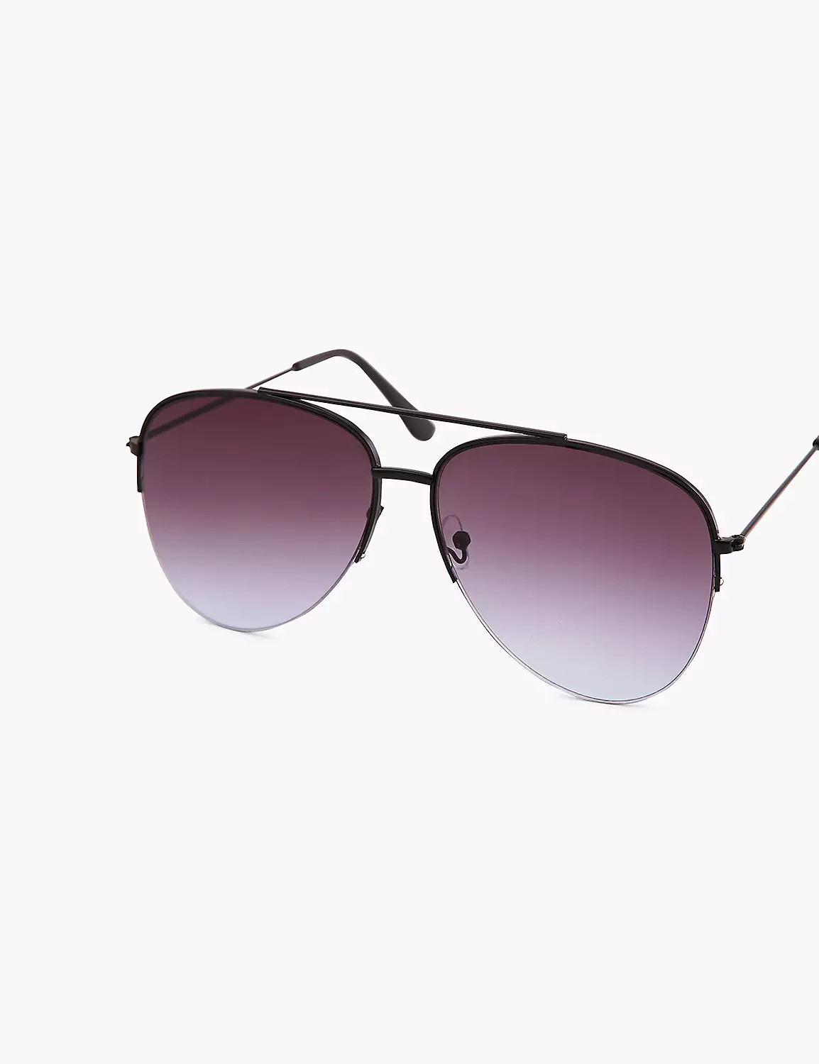 Black Aviator Sunglasses | LaneBryant | Lane Bryant (US)