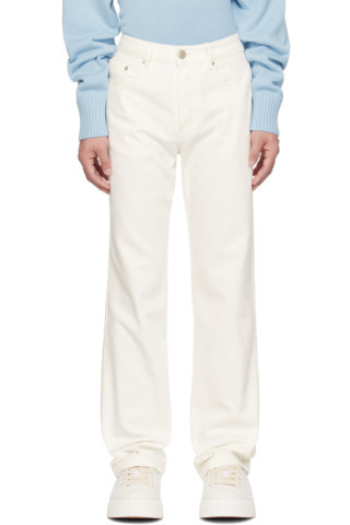 Off-White Straigh-Fit Jeans | SSENSE