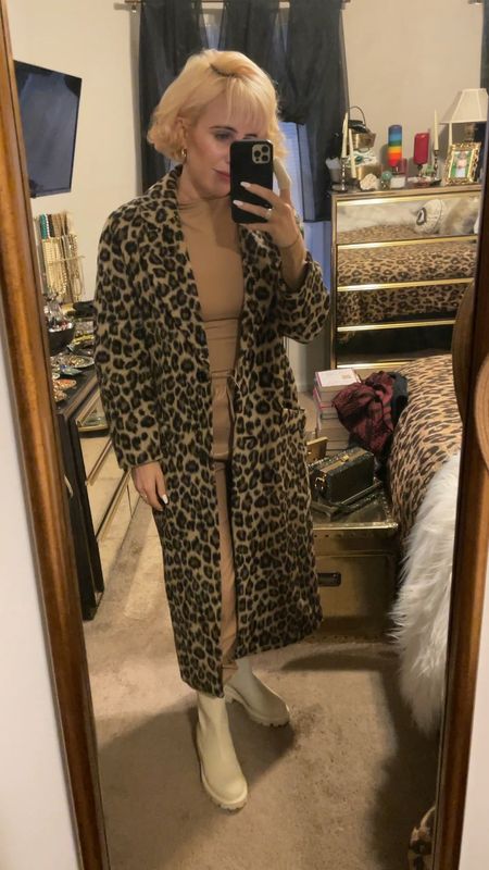 This leopard trench from Express is ON SALE!! 

#LTKstyletip #LTKsalealert