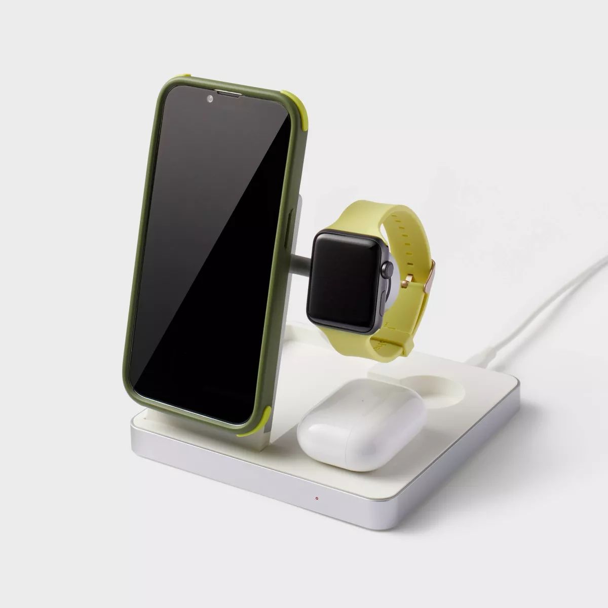 3 in 1 Charger for iPhone Watch and AirPod - heyday™ White | Target
