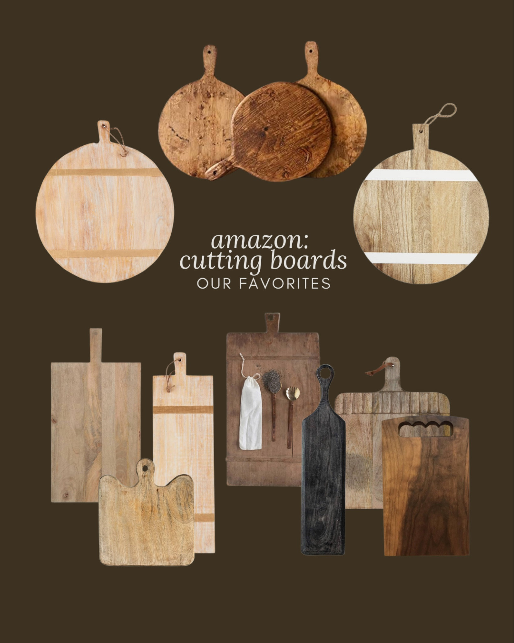 
Amazon, cutting boards, Amazon, cheese, boards, affordable, and high-end, cutting boards, solid wood, cutting board, kitchen

#LTKStyleTip #LTKSaleAlert #LTKHome