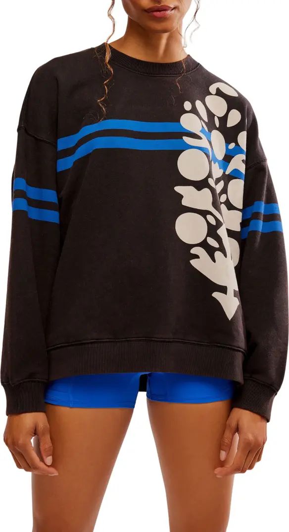 FP Movement All Star Oversize Graphic Sweatshirt | Nordstrom