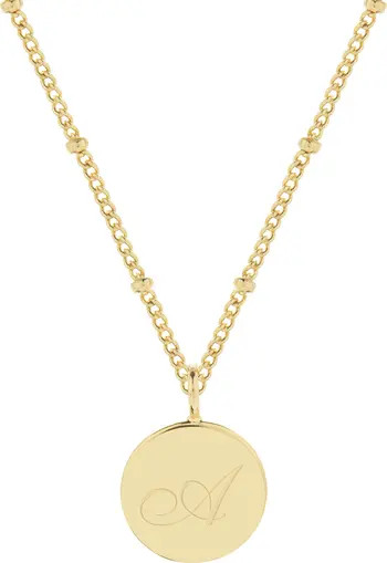 Lizzie Initial Pendant Necklace | Nordstrom