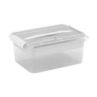 14.5qt. Latchmate+ White Storage Box with Tray by Simply Tidy™ | Michaels Stores