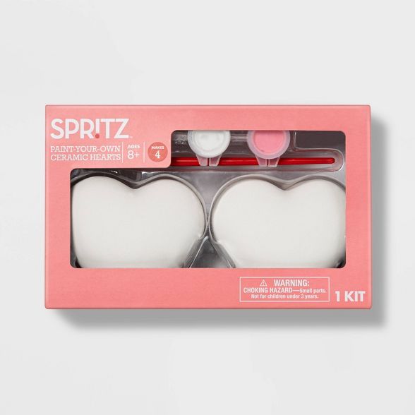 Paint Your Own Ceramic Hearts - Spritz™ | Target