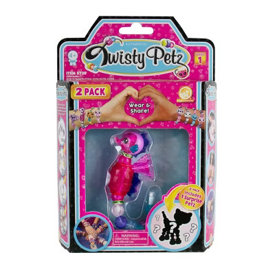 Twisty Petz 2pk Sakura Seahorse: Plastic Jewelry Accessories & Charms | Target