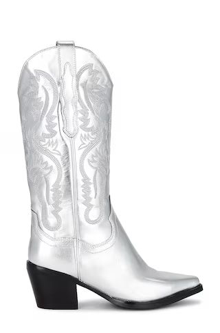 Jeffrey Campbell x REVOLVE The Kid Cowboy Boot in Silver from Revolve.com | Revolve Clothing (Global)