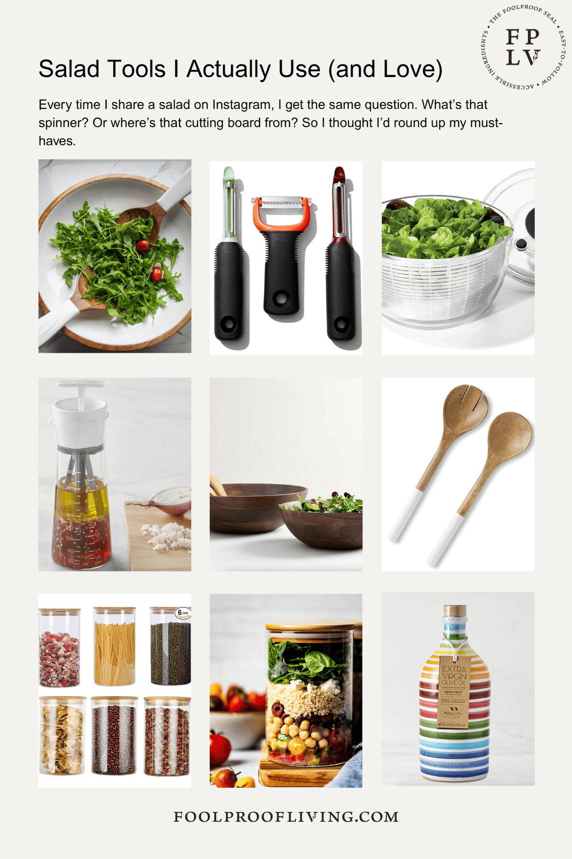 Love making salads? Me too! These are the tools I use and love. 

 #LTKSeasonal #LTKHome #LTKFindsUnder100