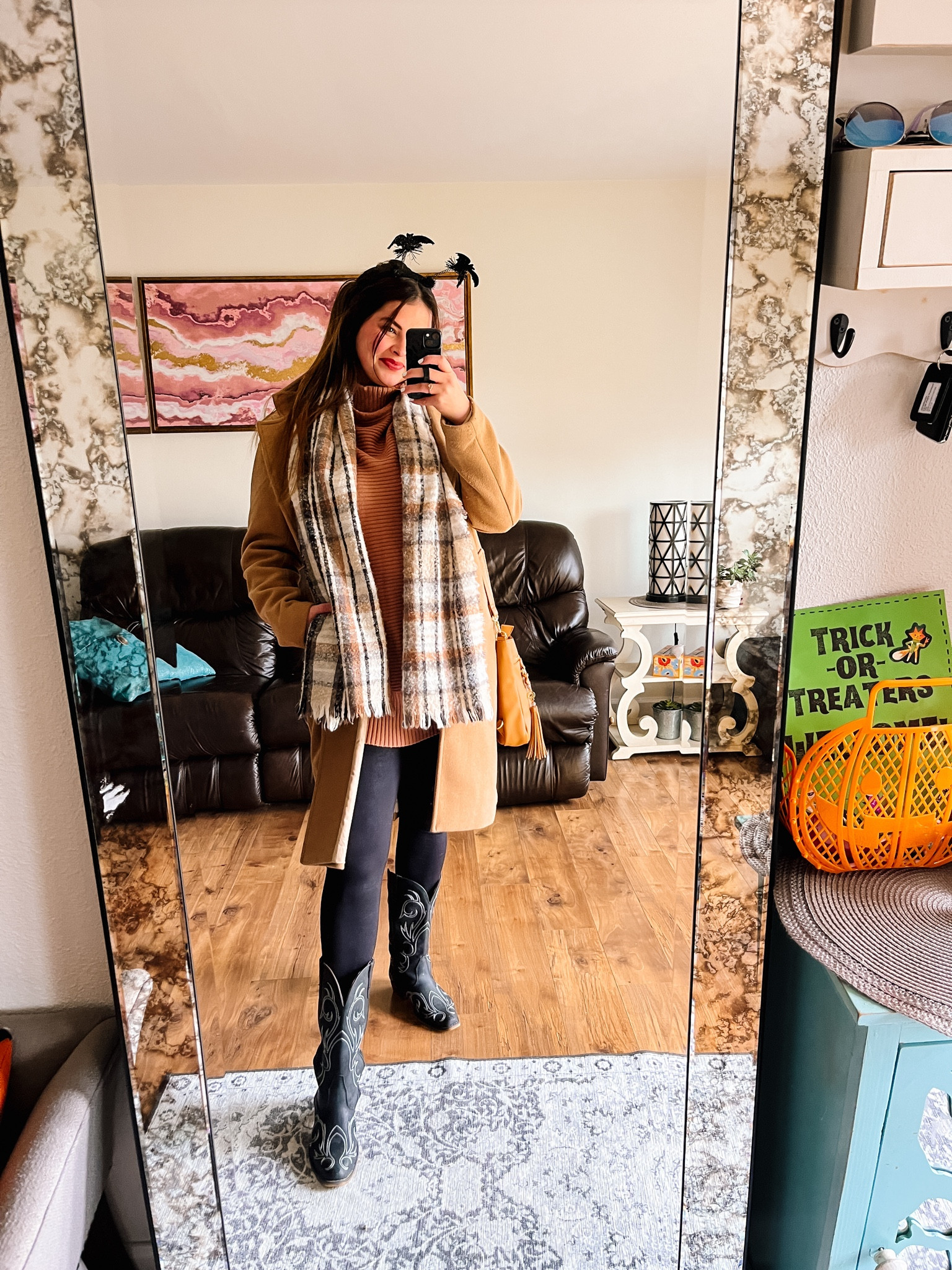 chilly fall OOTD! 

#LTKSeasonal #LTKmidsize #LTKfindsunder50