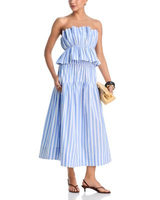 Stripe TubeTop & Midi Skirt Set - Exclusive | Bloomingdale's (US)