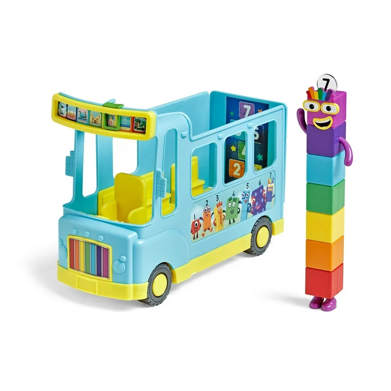 hand2mind Numberblocks Rainbow Counting Bus, Toy Vehicle, Play Figure Playsets, Ages 3+ (3 Pieces... | Walmart (US)