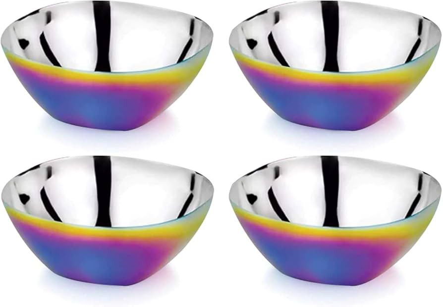 Ahimsa Stainless Steel Bowls for Kids, Durable Pediatrician Designed Toddler Snack Bowl, Premium ... | Amazon (US)