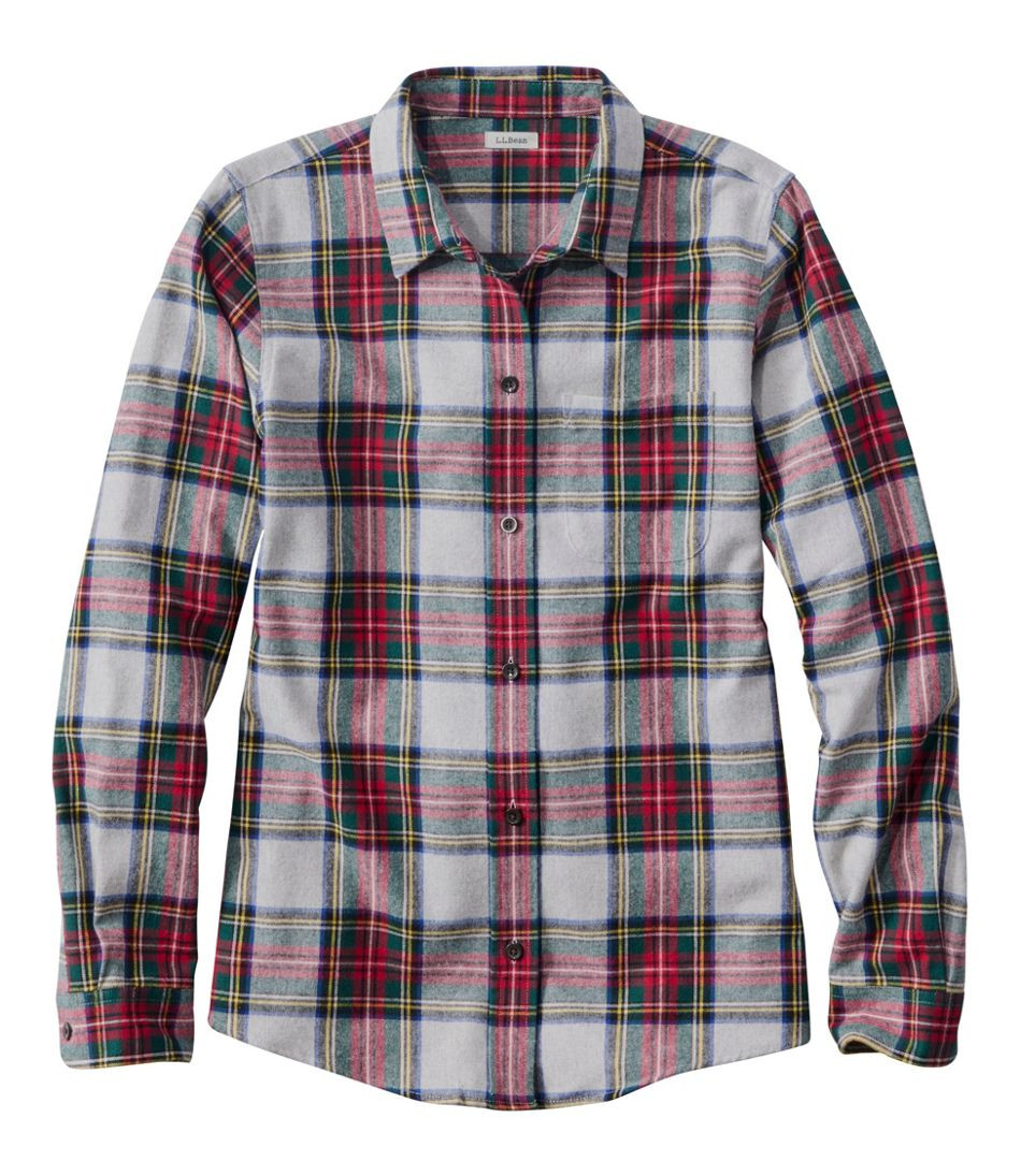 Women's Scotch Plaid Flannel Shirt, Relaxed | L.L. Bean