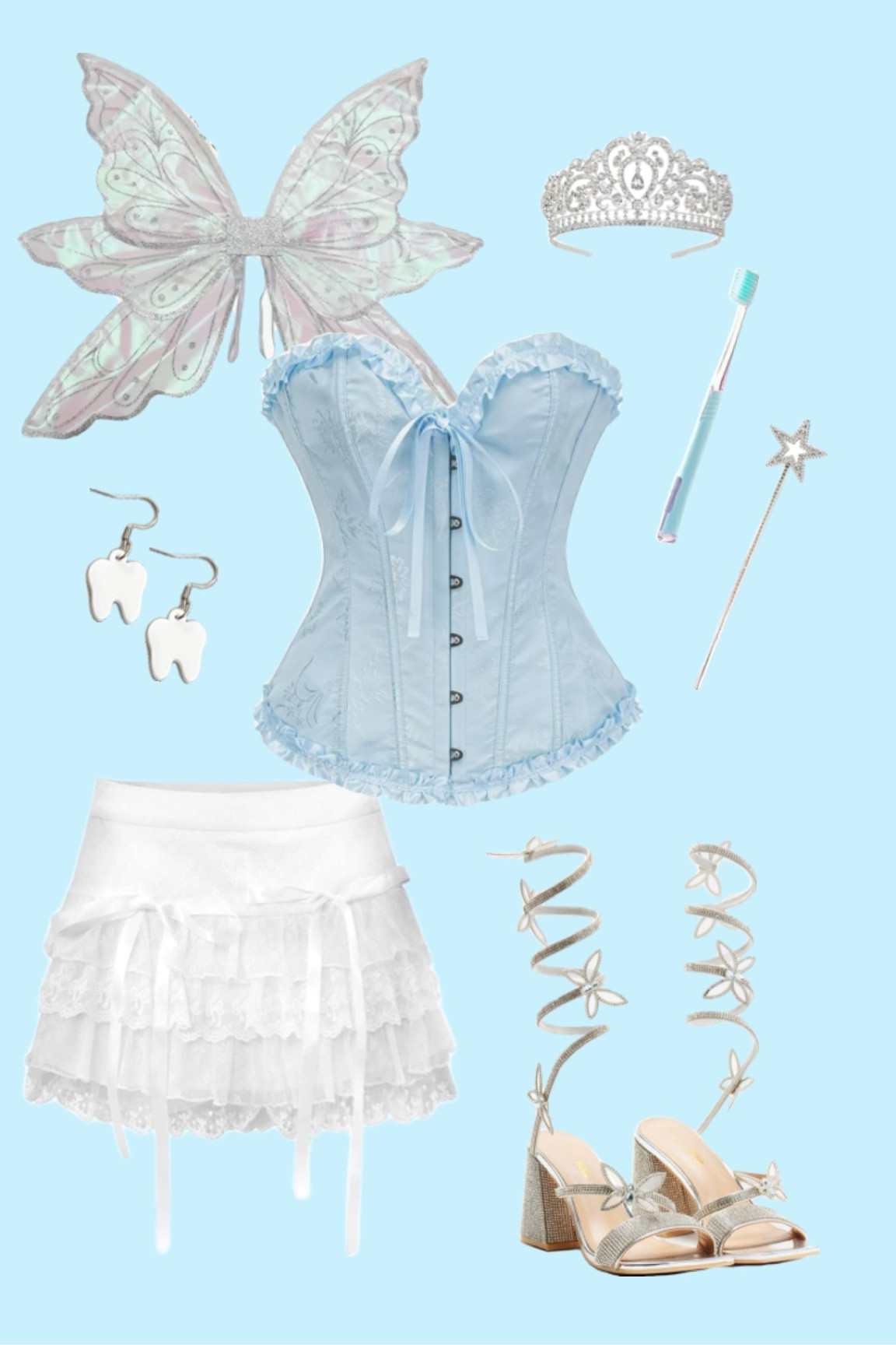 Tooth fairy costume idea 

#LTKHoliday #LTKHalloween #LTKSeasonal