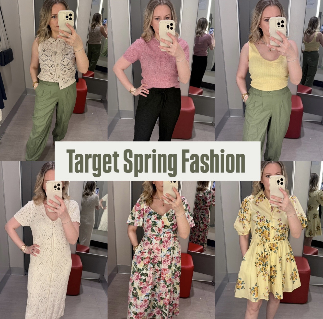 Target spring fashion  finds: 
lightweight sweaters and vests, ballon jogger pants, a western-inspired scalloped midi dress, and the most beautiful floral dresses that are perfect for Easter. #LTKspring #LTKspringtrends#LTKSpringSale

#LTKootd #LTKSeasonal