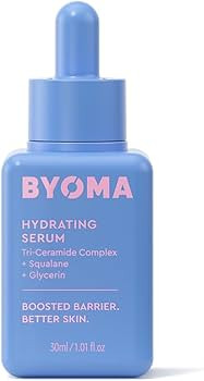 BYOMA Hydrating Serum - Moisturizing Facial Serum with Squalane, Glycerin & Ceramides - Hydrating... | Amazon (US)