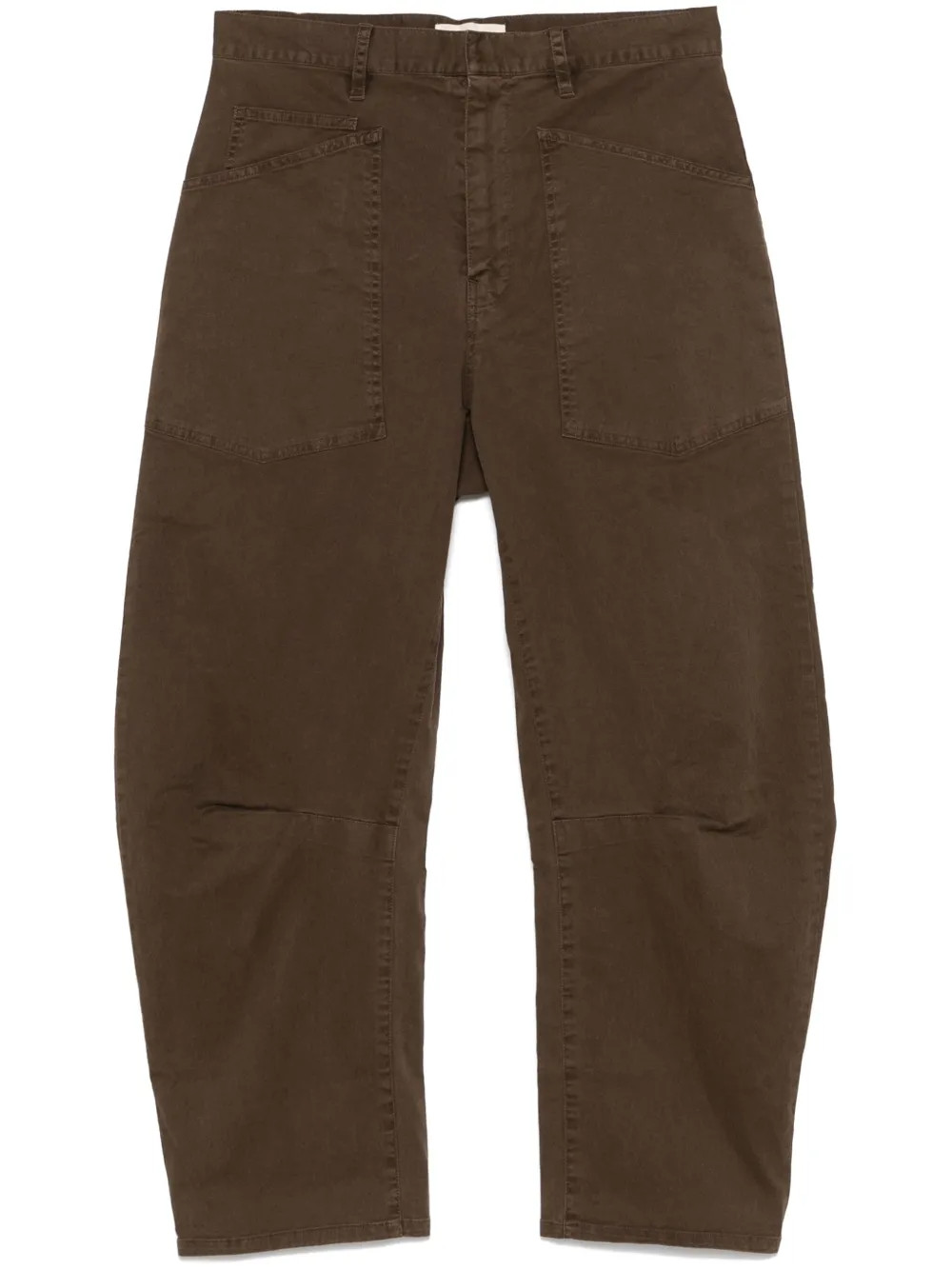 Nili Lotan Shon Trousers | Brown | FARFETCH | Farfetch Global
