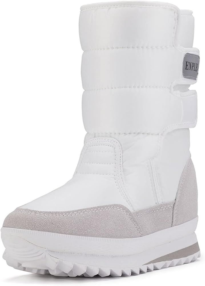 DADAWEN Women's Waterproof Frosty Snow Boot | Amazon (US)