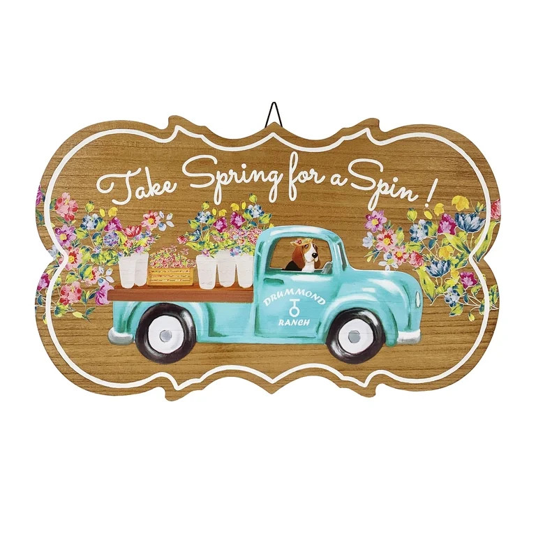 The Pioneer Woman Take Spring for a Spin Wall Decor | Walmart (US)