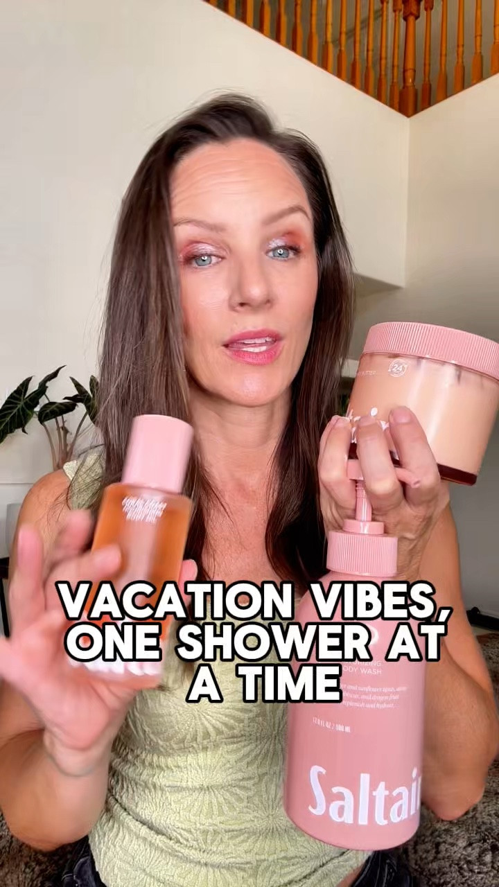 My skin loves this routine: serum body wash → gel-cream body butter → nourishing body oil. Together they leave my skin soft, smooth and smelling like a tropical daydream. Coral Coast is seriously the scent of summer.

#saltair #saltairbody #coralcoast #tropicalscents #bodycare #fruityscents

#LTKselfcare #LTKmomlife #LTKBeauty