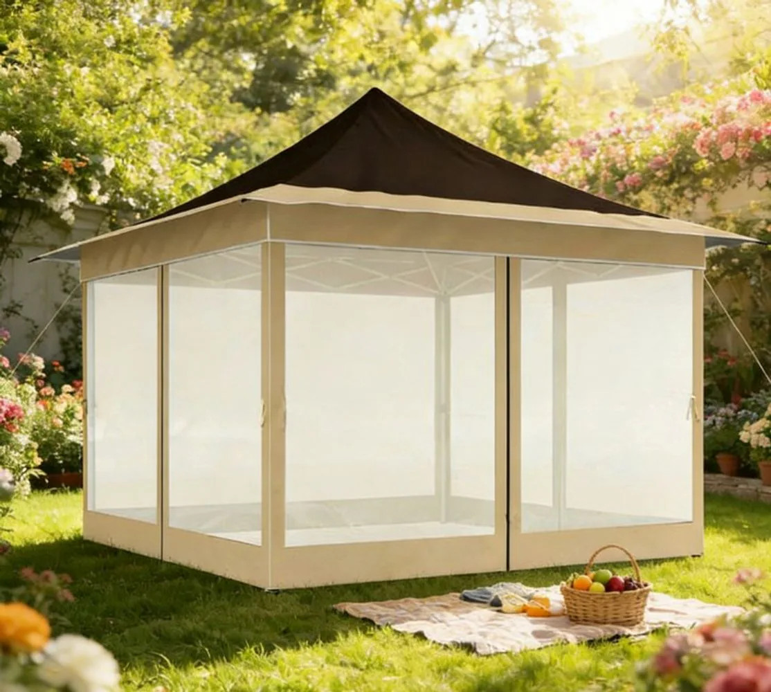Blisstyle Spacious Pop up Tent Canopy Tent with Mesh Netting with Carry Bag for Outdoor Outdoor Canopies Garden Shade Canopy Tent one_size | C11 | Lowe's