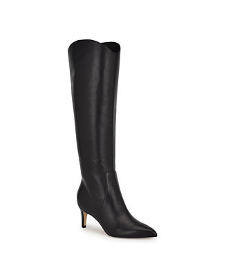 Nine West Women's Sirena Pointy Toe Knee High Boots - Macy's | Macy's