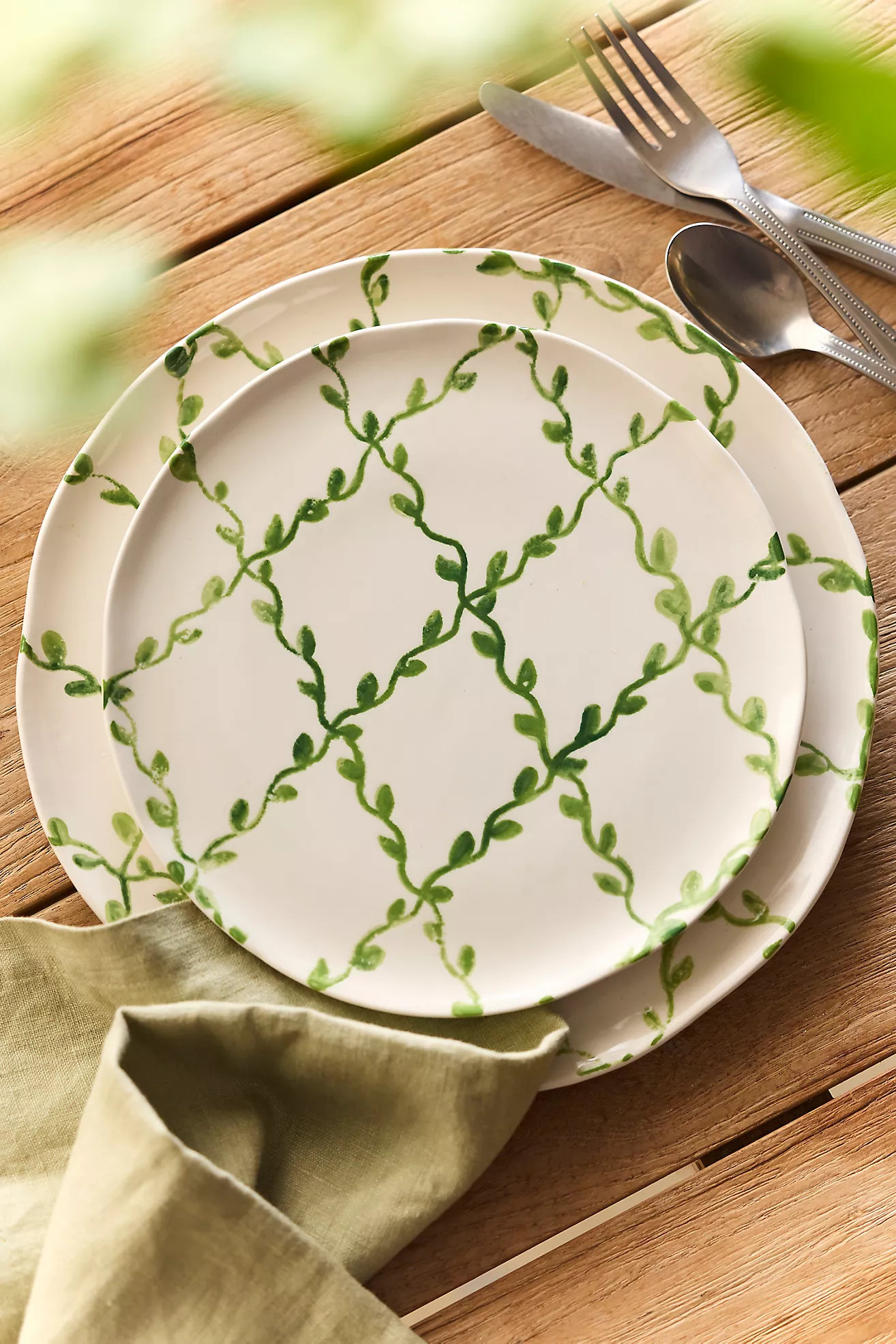 Vine Lattice Side Plate | Terrain